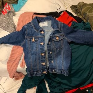 Little girl jean jacket
